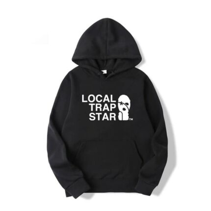 Local TrapStar Hoodie Black