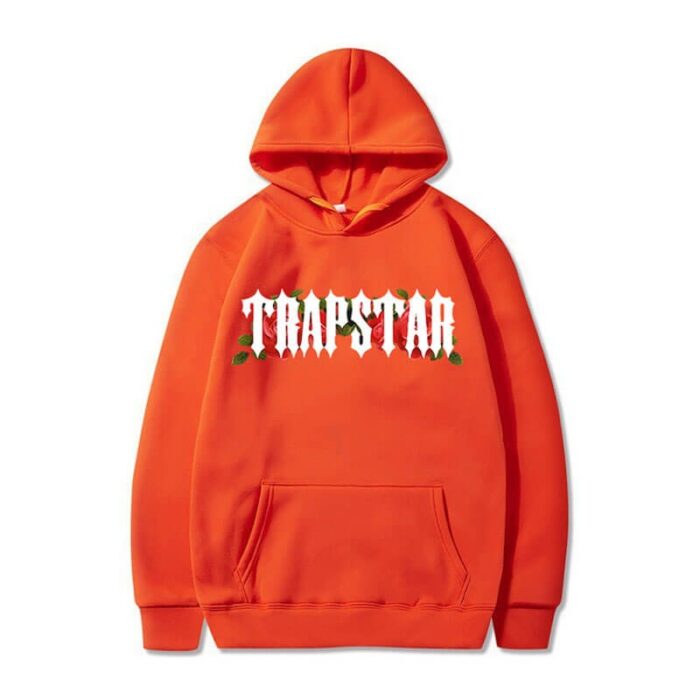 Flowers Black Trapstar Hoodie