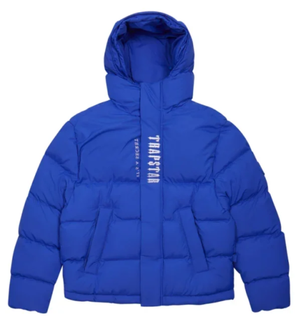 Trapstar Decoded Jacket Puffer Dazzling Blue