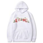 Flowers White Trapstar Hoodie