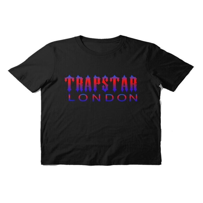 Red And Blue Trapstar London Tee Shirt