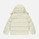 Trapstar Decoded Hooded Puffer Coat Cream