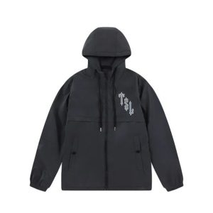 Trapstar Irongate T Black Windbreaker