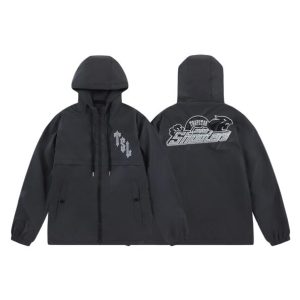 Trapstar Irongate T Black Windbreaker